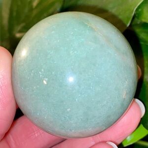 Sparkly Polished Green Aventurine Sphere